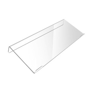 VBQFDPH Computer Tilted Keyboard Holder, Clear Acrylic Premium Stand, Universal Elevated Stand for Easy Ergonomic Typing, Gaming and Working