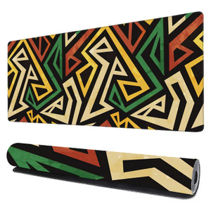 Rose Gold Glitter Gaming Mouse Pad XXL Large Desk Mouse Pad Keyboard Mat with Stitched Edges Waterproof Non-Slip Desk Mat for Laptop,Keyboard,Compute