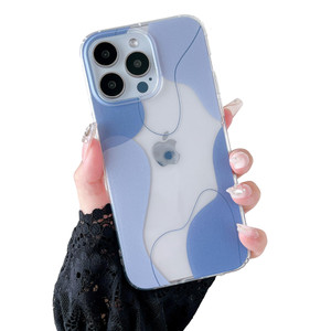 DEFBSC Compatible with iPhone 16 Pro Case, Soft Shaped Art Design with Built-in Bumper Protective Phone Case, Cute Slim TPU Cover Designed for iPhone