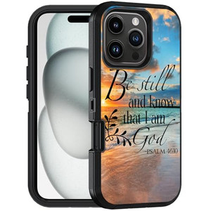 FQTBCEARI Designed for iPhone 16 Pro Max Case, Military Grade Heavy Duty 3-Layer Shockproof Drop Full-Body Protective Phone Cover for iPhone 16 Pro M