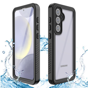 Lunivop Compatible with Samsung Galaxy S24 FE Case 6.7'' Waterproof Dustproof?IP68 Underwater? Clear Screen Protector Lanyard Diving Swim ?Military G