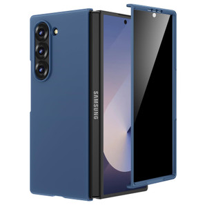 Maxdara for Samsung Z Fold 6 Case, with Privacy Tempered Glass Screen Protector & Support Wireless Charging Protective Phone Cover for Samsung Galaxy