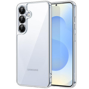 JETech Case for Samsung Galaxy S25 5G, Non-Yellowing Shockproof Bumper Protective Phone Cover, Anti-Scratch Hard PC Back (Clear)