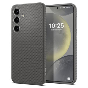 Spigen Liquid Air Designed for Galaxy S24 Case (2024) [Military-Grade Protection] - Marble Gray