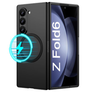 BENTOBEN for Samsung Galaxy Z Fold 6 Case, Soft Silicone Gel Rubber Bumper Slim Hard PC Thin Shockproof Protective Cover for Samsung Z Fold 6 5G 7.6-