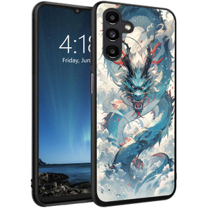 DSRGRGFDJ Designed for Galaxy A16 5G Case 6.7 inch,Ultra-Thin Silicone Anti-Scratch and Shock-Proof Bumper Cover - Dragon