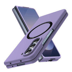 CMYFUTNG Magnetic for Galaxy Z Fold 6 5G Case,Lightweight,Slim Fit Drop Protection Rugged Shockproof Cover for Samsung Galaxy Z Fold 6 5G, Hard PC Sh