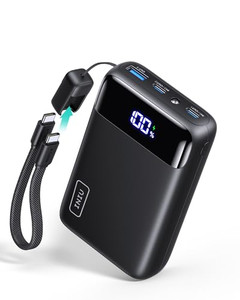 INIU Portable Charger, Smallest 22.5W 20000mAh USB C in & Out Power Bank Fast Charging, PD 3.0+QC 4.0 LED Display Phone Battery Pack Compatible with