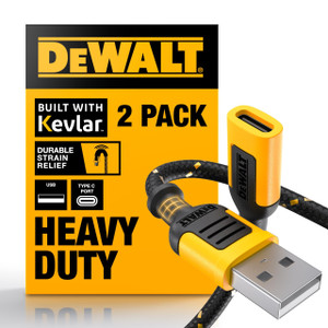 DEWALT USB C to USB Adapter 2Pack, USBC Female to A Male OTG Charger Type C Converter for Apple Watch Ultra 7 8 9, iPhone 15 14 13 Plus Pro Max, AirP