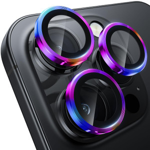 WSKEN for iPhone 16 Pro/iPhone 16 Pro Max Camera Lens Protector - [Original Shooting Model] Shatterproof Ultra HD Tempered Metal Glass Camera Screen