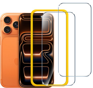 ivoler Tempered Glass for iPhone 17 Pro Max 6.9" Screen Protector with [Alignment Frame], Anti-Scratch, Case Friendly, Transparent HD Clear Film for