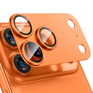 Tensea for iPhone 17 Pro Max Camera Lens Protector, Metal Aluminum Alloy Tempered Glass Cover Camera Screen Protector Accessories, Case Friendly