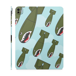 Skin Compatible with Apple iPad Pro 11 (M4) 2024 - Bombs Away - Premium 3M Vinyl Protective Wrap Decal Cover - Easy to Apply | Crafted in The USA by
