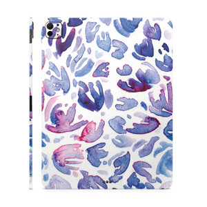 Skin Compatible with Apple iPad Pro 11 (M4) 2024 - Blue Petals - Premium 3M Vinyl Protective Wrap Decal Cover - Easy to Apply | Crafted in The USA by