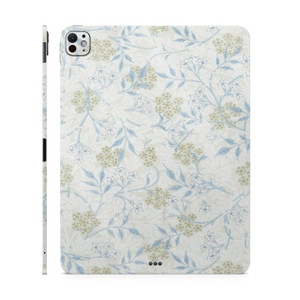 Glossy Glitter Skin Compatible with Apple iPad Pro 13 (M4) 2024 - Jasmine - Premium 3M Vinyl Protective Wrap Decal Cover - Easy to Apply | Crafted in