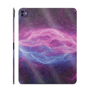 Glossy Glitter Skin Compatible with Apple iPad Pro 13 (M4) 2024 - Raw Energy - Premium 3M Vinyl Protective Wrap Decal Cover - Easy to Apply | Crafted