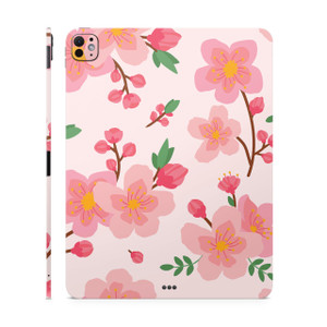 Skin Compatible with Apple iPad Pro 13 (M4) 2024 - Lilies in Bloom - Premium 3M Vinyl Protective Wrap Decal Cover - Easy to Apply | Crafted in The US