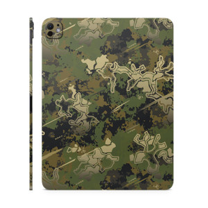 Skin Compatible with Apple iPad Pro 13 (M4) 2024 - Viper Woodland - Premium 3M Vinyl Protective Wrap Decal Cover - Easy to Apply | Crafted in The USA
