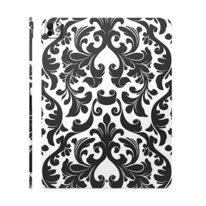 Skin Compatible with Apple iPad Pro 13 (M4) 2024 - Black Damask - Premium 3M Vinyl Protective Wrap Decal Cover - Easy to Apply | Crafted in The USA b