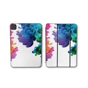 Skin Compatible with Apple Smart Folio for iPad Pro 11-inch (M4/M5) 2025 - Aqua Paint - Premium 3M Vinyl Protective Wrap Decal Cover | Crafted in The