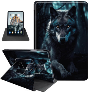 for Kindle Scribe Case 10.2 Inch 2022 with Soft TPU Buffer, PU Leather Cover, 360° Swivel Stand, Auto Wake/Sleep, Shockproof Cool HD Cover, The Creep