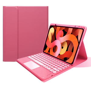 kaitesi Keyboard Case for iPad Air 11" (M3/M2)/ Air (5th/4th Gen) 10.9"/ Pro 11" (4th/3rd/2nd/1st Generation) Case with Touchpad Detachable Color Key