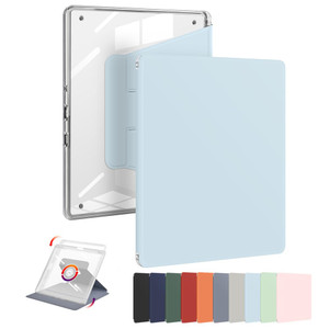 Case for Kindle Scribe with Pencil Holder - (360 Degree Rotation & Auto Wake/Sleep), Premium Folio Stand Case with Flexible Viewing Angles for Kindle