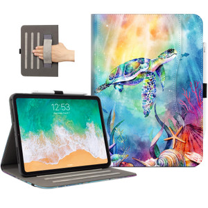 Lokigo for iPad Air 13 Inch Case M3/M2(2025/2024), iPad Pro 12.9 Case (6th/5th/4th/3th Gen 2022/2021/2020/2018) with Pencil Holder, Support Touch ID
