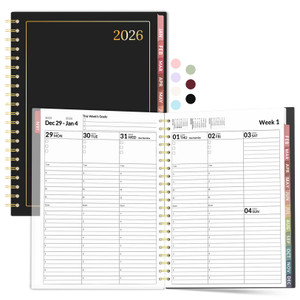 Appointment Book 2026 Planner, Forvencer Daily Weekly & Monthly Calendar Planner (Jan 2026-Dec 2026), 8.5"x11", Hourly Agenda Book, 30 Minute Increme