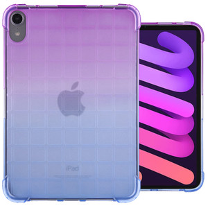 Dteck for iPad Mini 8.3 Inch (A17 Pro/6th Generation) 2024/2021 Cute Translucent Back Cover, Ultra Thin Lightweight Slim TPU Case with Reinforced Cor