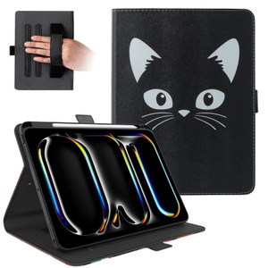 Dteck for iPad Pro 11" (M4/M5) 2024/2025 Release Smart Folio Case with Adjustable Stand/Auto Sleep Wake/Pencil Holder/Hand Strap/Magnetic Strap Closu