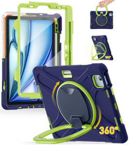 BRAECN for iPad Air 11 Inch Case M3/M2 2025/2024, iPad Air 5th/4th Gen 10.9, iPad Pro 11 Inch 4th/3rd/2nd/1st, Protective Cover with Screen Protecto