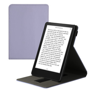 kwmobile Cover Compatible with Amazon Kindle Paperwhite 11. Generation 2021 - Case with Strap + Stand - Lavender