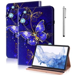 VODEFOX Case for iPad mini 7 A17 Pro 8.3 Inch 2024,iPad mini 6th Generation Case 2021,PU Leather Slim Protective Cover with Card Slots - Diamond Butt