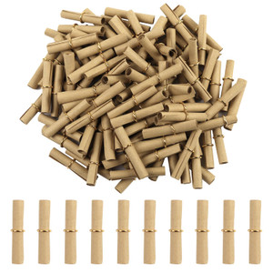 ASUNFO 100 Pcs Mini Paper Scrolls for Writing Message Paper Roll for Letter Anniversary Valentine Birthday Supplies