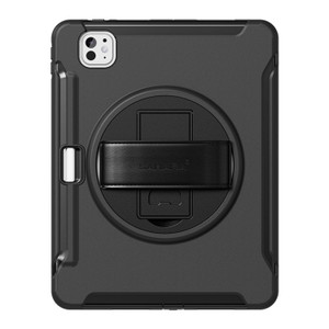 Sahara - Raider Series Heavy-Duty Case with Hand Strap for iPad Pro 11" (M4 2024/M5 2025), Scorpion Black, (TB00398)