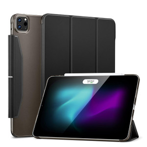Sahara - Venture Series Tri-Fold Folio Case for iPad Pro 13" (M4 2024/M5 2025), Black, (TB00375)
