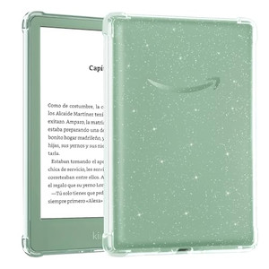 CoBak Clear Case for 6" Kindle 2024 and 2022 (11 Generation) - Ultra-Slim Soft TPU Transparent Cover, Lightweight & Durable Protection, Geometric Pri