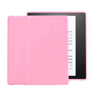 Young me Kindle Oasis Case (9th Generation, 2017 Release) - Slim Fit TPU Gel Protective Cover Case for All-New Kindle Oasis E-Reader 7" (Pink)