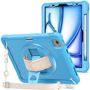 ProCase for iPad Air 11-inch 7th (M3) 2025/ 6th (M2) 2024/ Air 5th / 4th Gen 10.9"/ iPad Pro 11" 4th/3rd/2nd/1st Gen, Heavy Duty Shockproof Cover wit