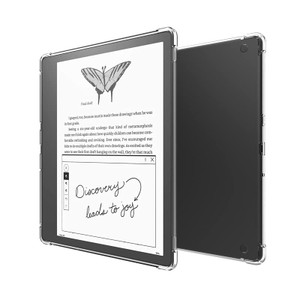 Aircawin for Kindle Scribe 10.2" Case Clear (2024/2022 Released), for Kindle Scribe 1st Generation 10.2 inch,Shockproof Lightweight Soft TPU Back Cov