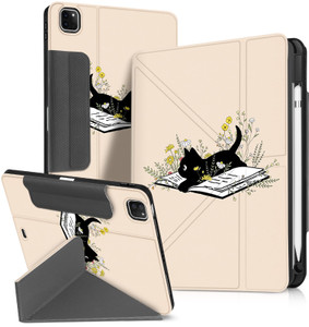 Miss Adola for iPad Air 11 Inch M3 2025 & M2 2024/Air 5th/4th Generation 10.9 Inch/Pro 11 Inch Case - with Pen Holder for Girls Boys Women Men Cute C