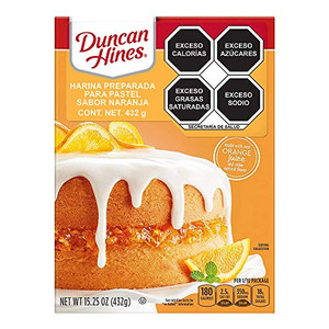 Duncan Hines Orange Supreme Flavored Cake Mix, 15.25 oz.