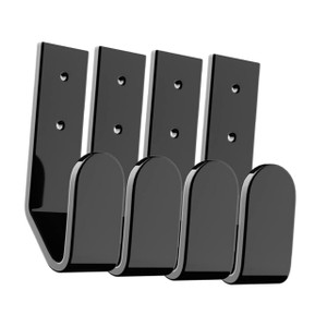 FUNOMOCYA Keyboard Wall Mount Holder Acrylic Keyboard Wall Rack Compatible with All Types Space-Saving Wallmount for Office and Gaming Setup