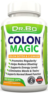Colon Cleanse Detox Formula - Natural Bowel Cleanser Pills for Intestinal Bloating & Fast Digestive Cleansing - Daily Constipation Relief Supplement