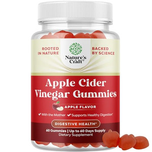 Apple Cider Vinegar Gummies for Weight Loss - Cleanse & Detox Gummies for Gut Health, Bloating & Energy Support - ACV Chews with B12 Vitamin, B6 & Po