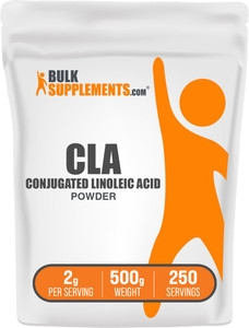 BulkSupplements.com Conjugated Linoleic Acid Powder - CLA Supplement, Nutritional Supplement - Gluten Free, 2g Per Serving, 500g (1.1 lbs) (Pack of 1