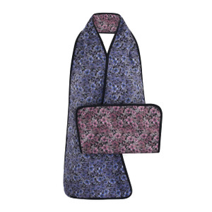 Reversible Adult Bib Scarf - Dignified Alternative to Adult Bibs | Washable and Reusable Clothing Protectors (Austen)