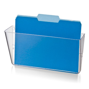 Officemate Wall File Letter Size, Clear (21434)