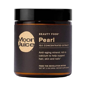 Moon Juice Pearl Powder Supplement - Collagen Support for Hair, Skin & Nails - Anti-Aging Antioxidant Mineral with Calcium - Sustainably Sourced, Non